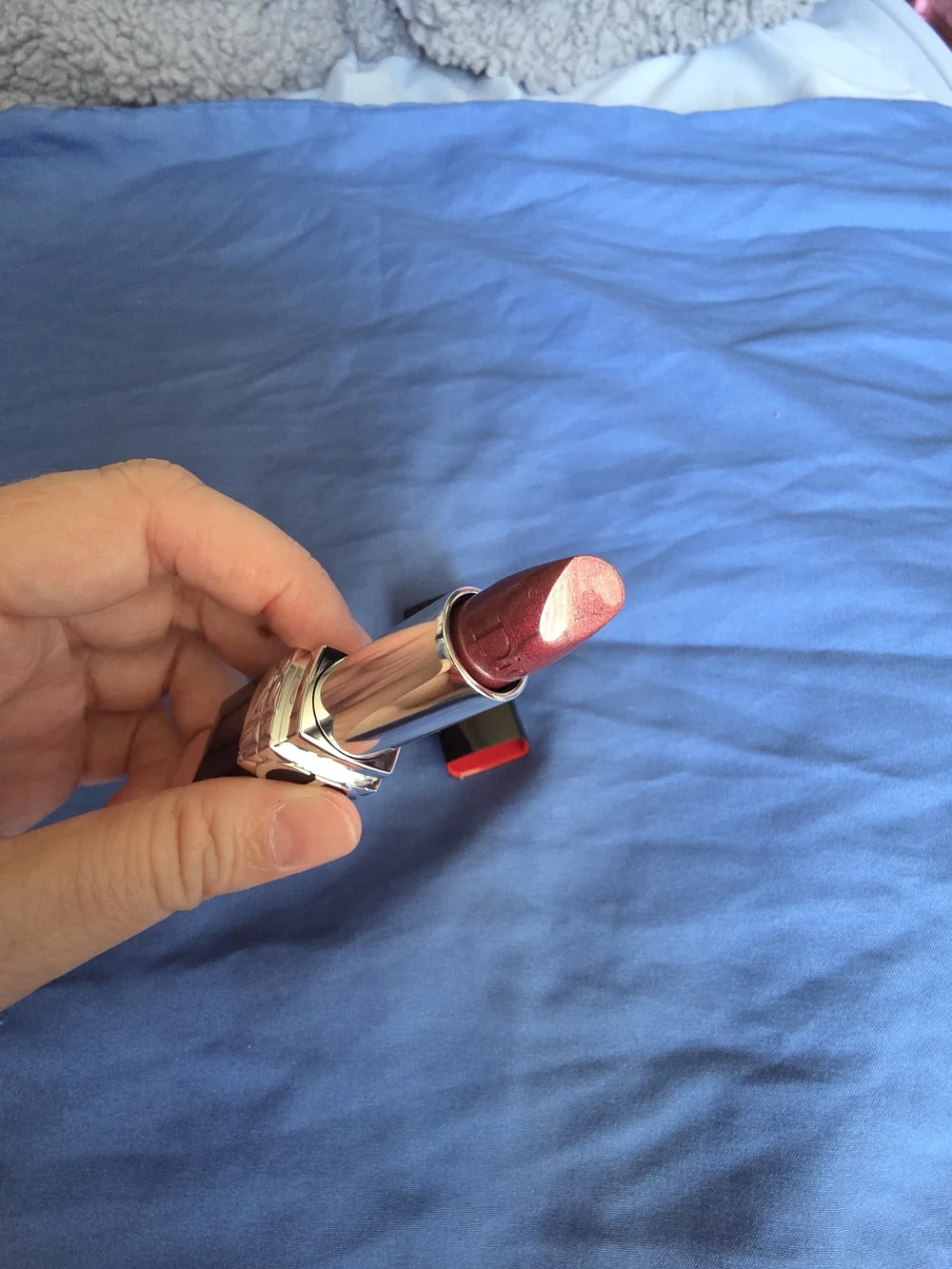 Dior Rouge Satin Lipstick — 976 Daisy Plum (Plum) New No Box